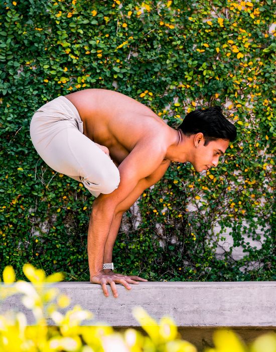 A Private yoga session practice with yoga teacher in Hong Kong